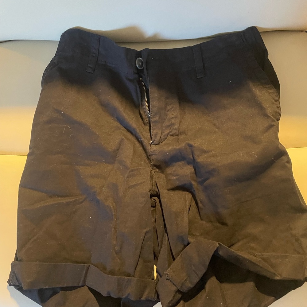 Old Navy Black Chino Shorts